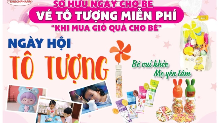 NGÀY HỘI TÔ TƯỢNG - GIỎ QUÀ CHO BÉ