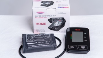 Máy đo huyết áp bắp tay Home DBP-1231: Giải pháp sức khỏe cho cả gia đình 