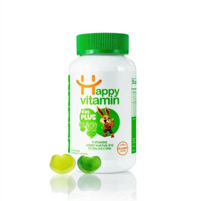 Kẹo Dẻo Bổ Sung Vitamin, Kẽm, Omega 3 KID PLUS - Tăng Cường Đề Kháng, Nâng Cao Hệ Miễn Dịch