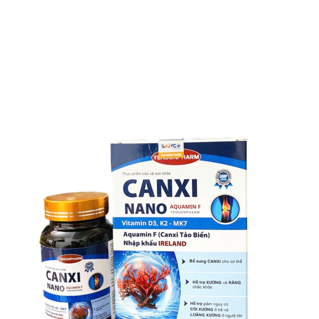 CANXI NANO AQUAMIN F Yensonpharm: Bổ Sung Canxi Cho Người Lớn, Trẻ Từ 1 Tuổi