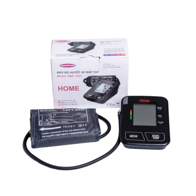 ​Máy đo huyết áp điện tử Bắp tay HOME DBP - 1231
