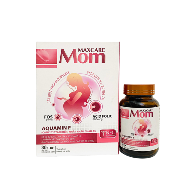Vitamin tổng hợp Maxcare Mom dành cho bà bầu (Lọ 30 viên)