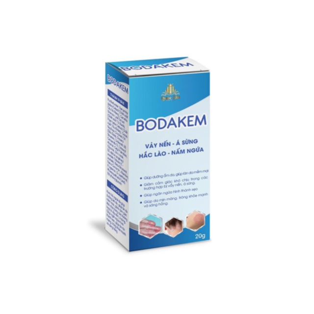 Kem bôi trị vảy nến BODAKEM (Hộp 1 lọ 20g)