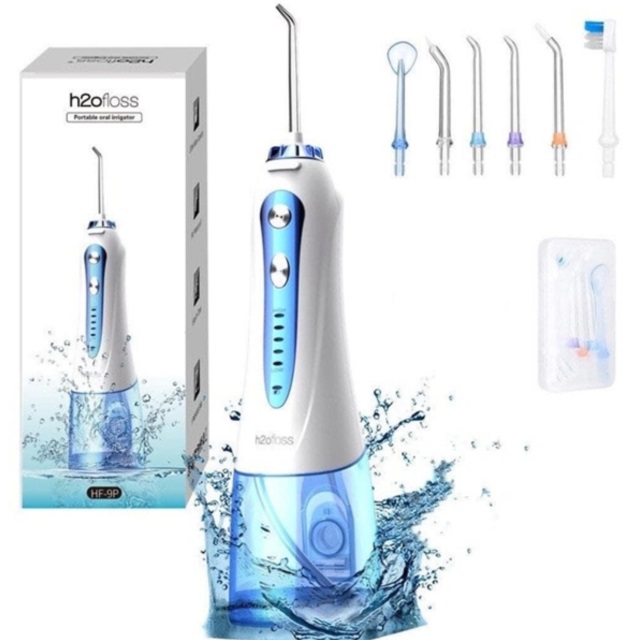 Máy Tăm Nước H2ofloss Nhật Bản với 5 đầu tăm chức năng